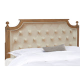 SAFAVIEH Desiderata Rustic Wood Tufted Headboard