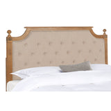 SAFAVIEH Desiderata Rustic Wood Tufted Headboard