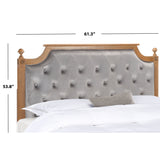 SAFAVIEH Desiderata Rustic Wood Tufted Headboard