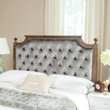 SAFAVIEH Desiderata Rustic Wood Tufted Headboard