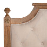 SAFAVIEH Desiderata Rustic Wood Tufted Headboard