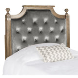 SAFAVIEH Desiderata Rustic Wood Tufted Headboard