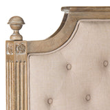 SAFAVIEH Desiderata Rustic Wood Tufted Headboard