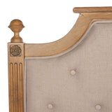 SAFAVIEH Desiderata Rustic Wood Tufted Headboard