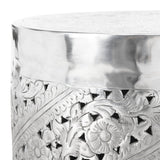 SAFAVIEH Dianna End Table - Silver - 15" x 15" x 19" - 15Wx15Dx19H