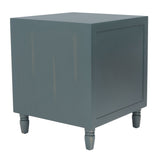 SAFAVIEH Dila 2-Drawer Storage Nightstand Table - 22" x 22" x 26" - 22Wx22Dx26H