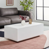 SAFAVIEH Dina Rectangle Coffee Table - 40" W x 20" D x 14" H - 40Wx20Dx14H