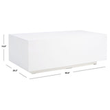 SAFAVIEH Dina Rectangle Coffee Table - 40" W x 20" D x 14" H - 40Wx20Dx14H