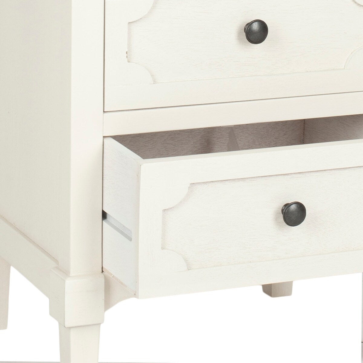 SAFAVIEH Dinah Grey 3-Drawer Storage Side Chest - 16.9" x 13.4" x 26.8" - 17Wx13Dx26H