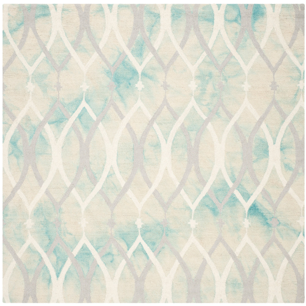 SAFAVIEH Dip Dye Mercan Hand-tufted Wool Geometric Area Rug