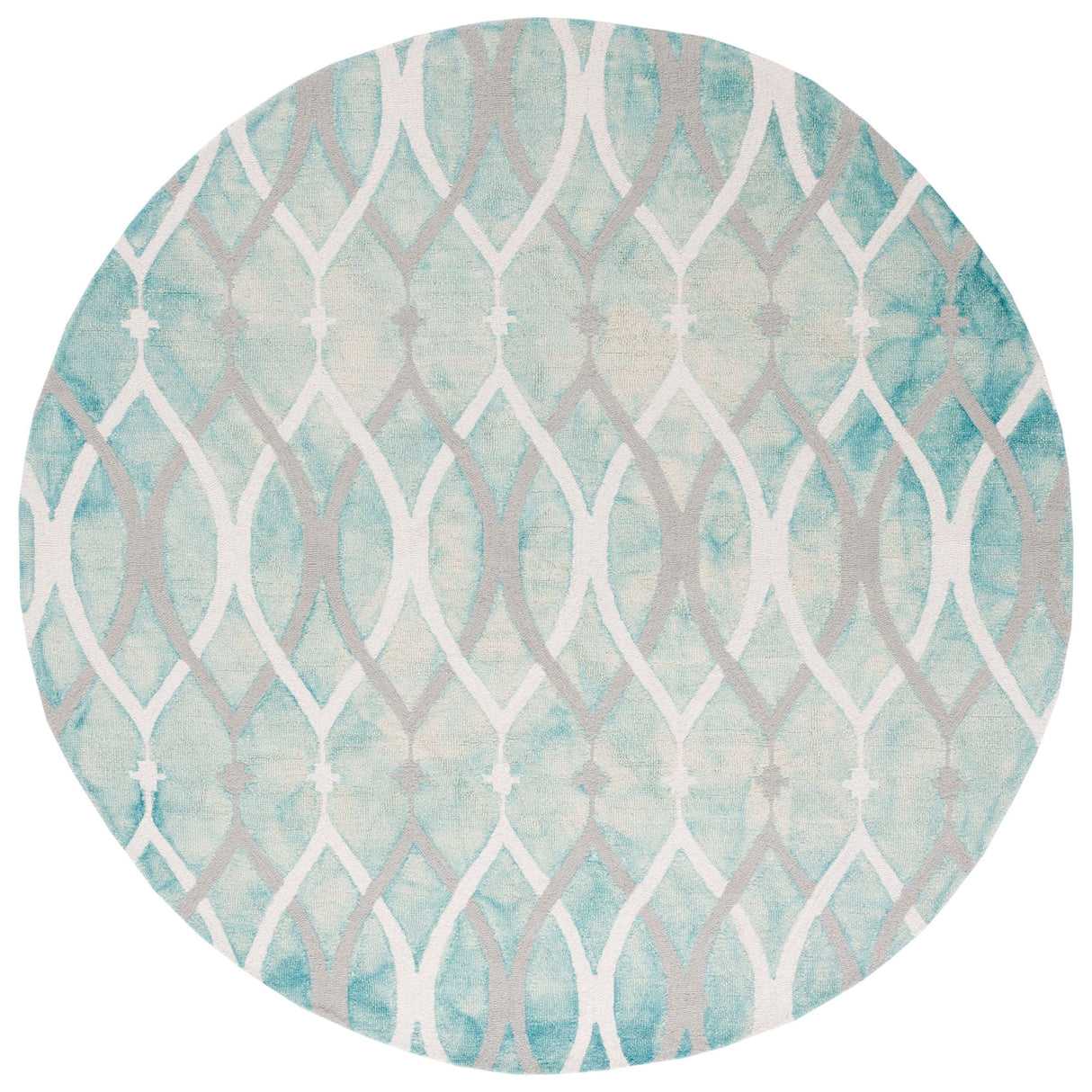 SAFAVIEH Dip Dye Mercan Hand-tufted Wool Geometric Area Rug