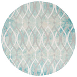 SAFAVIEH Dip Dye Mercan Hand-tufted Wool Geometric Area Rug