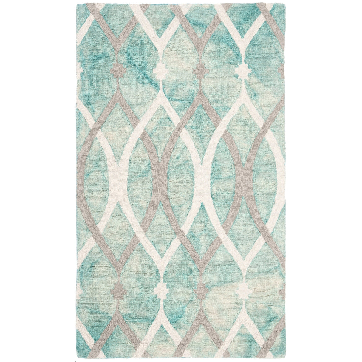 SAFAVIEH Dip Dye Mercan Hand-tufted Wool Geometric Area Rug