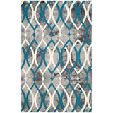 SAFAVIEH Dip Dye Mercan Hand-tufted Wool Geometric Area Rug