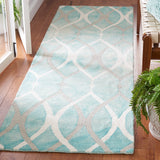 SAFAVIEH Dip Dye Mercan Hand-tufted Wool Geometric Area Rug