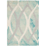 SAFAVIEH Dip Dye Mercan Hand-tufted Wool Geometric Area Rug