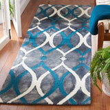 SAFAVIEH Dip Dye Mercan Hand-tufted Wool Geometric Area Rug