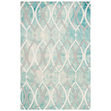 SAFAVIEH Dip Dye Mercan Hand-tufted Wool Geometric Area Rug