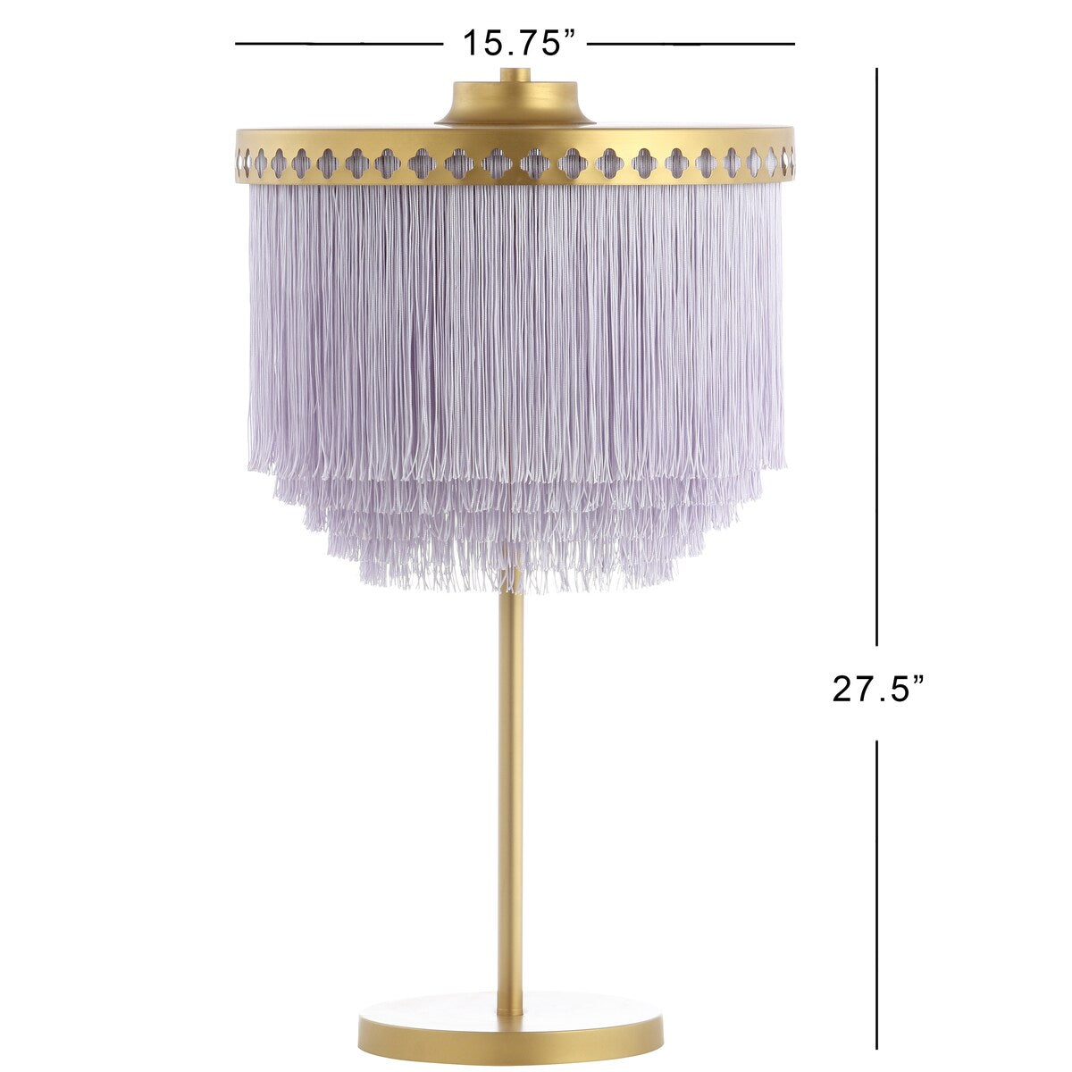 SAFAVIEH Disney Lighting Dreamer 28-inch Fringe Table Lamp with LED Bulbs - 16Wx16Dx28H