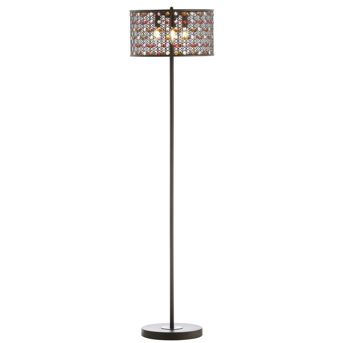 SAFAVIEH Disney Lighting Mosaic Crystal 60-inch Standing Floor Lamp with LED Bulb - Multi - 15Wx15Dx60H