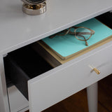 SAFAVIEH Dobrita Mid-Century Modern 2-Drawer Nightstand