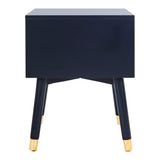 SAFAVIEH Dobrita Mid-Century Modern 2-Drawer Nightstand