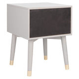 SAFAVIEH Dobrita Mid-Century Modern 2-Drawer Nightstand