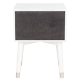 SAFAVIEH Dobrita Mid-Century Modern 2-Drawer Nightstand