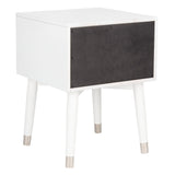 SAFAVIEH Dobrita Mid-Century Modern 2-Drawer Nightstand