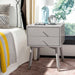 SAFAVIEH Dobrita Mid-Century Modern 2-Drawer Nightstand