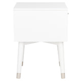 SAFAVIEH Dobrita Mid-Century Modern 2-Drawer Nightstand