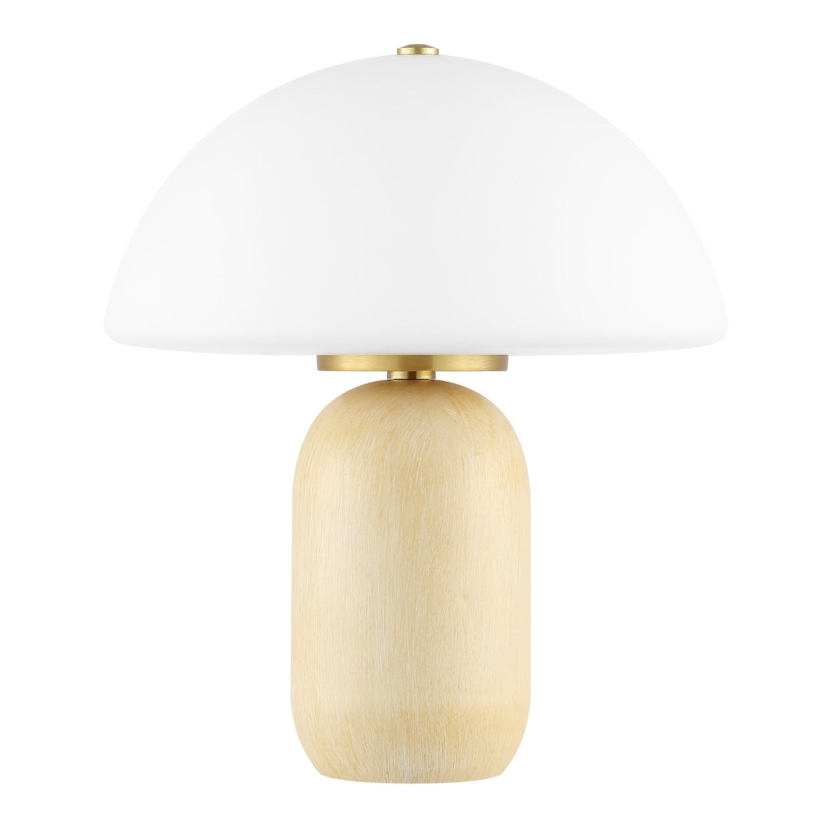 SAFAVIEH Dorette Dome Shade 14-inch Small Table Lamp (LED Bulb Included) - 11.8 In. W x 11.8 In. D x 13.5 In. H - 12Wx12Dx14H