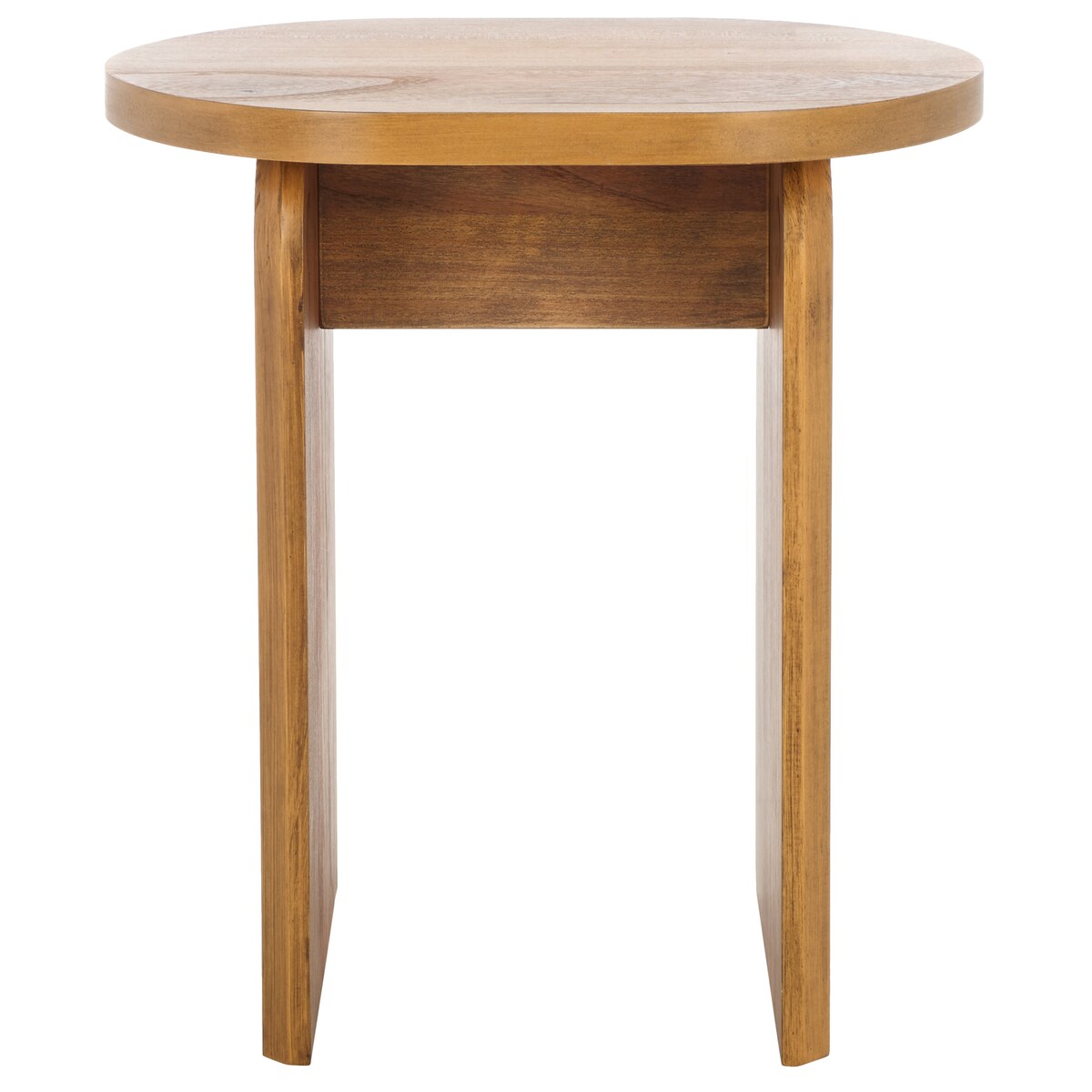 SAFAVIEH Dorothea Ribbed Accent Table - 18.1 In. W x 15.7 In. D x 20 In. H - 18Wx16Dx20H