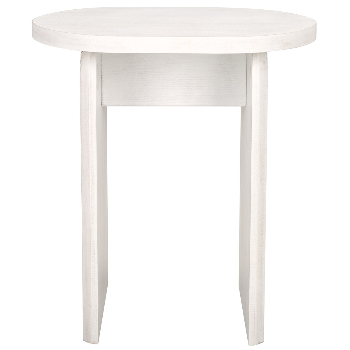 SAFAVIEH Dorothea Ribbed Accent Table - 18.1 In. W x 15.7 In. D x 20 In. H - 18Wx16Dx20H