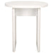 SAFAVIEH Dorothea Ribbed Accent Table - 18.1 In. W x 15.7 In. D x 20 In. H - 18Wx16Dx20H