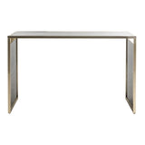 SAFAVIEH Dorthea Black/ Brass Console Table - 48" x 18" x 30" - 48Wx18Dx30H