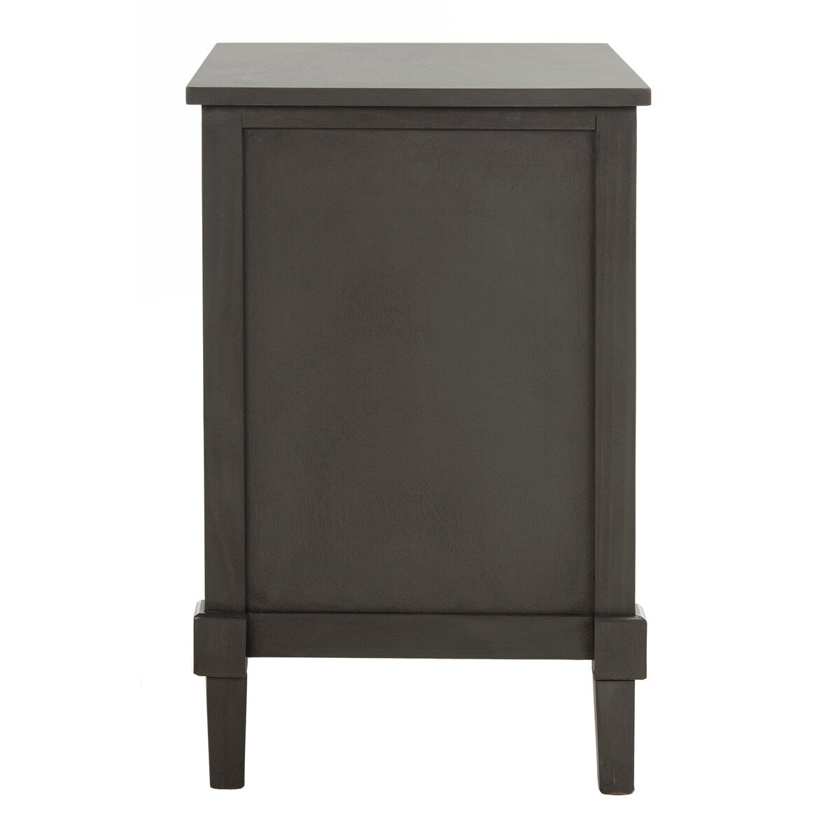 SAFAVIEH Doshia Grey Storage Side Table - 16.9" x 15" x 24" - 17Wx15Dx24H