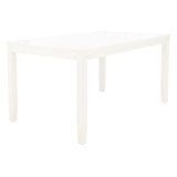 SAFAVIEH Earnestine Rectangle Dining Table - 57" W x 36" L x 30" H - 57Wx36Dx30H