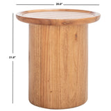 SAFAVIEH Easter Round Pedestal Accent Table - 20" W x 20" D x 21" H - 20Wx20Dx21H