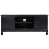 SAFAVIEH Echo 2-Door 2-Shelf Storage TV Media Stand - 47.3" W x 15.8" L x 20" H - 47Wx16Dx20H