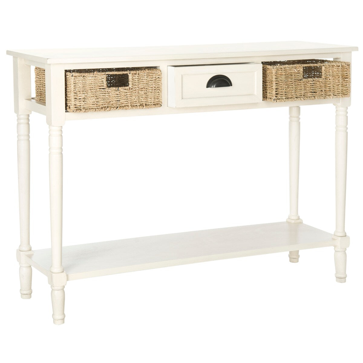 SAFAVIEH Edyth Grey Console - 44.5" x 13.4" x 31.5" - 45Wx13Dx32H