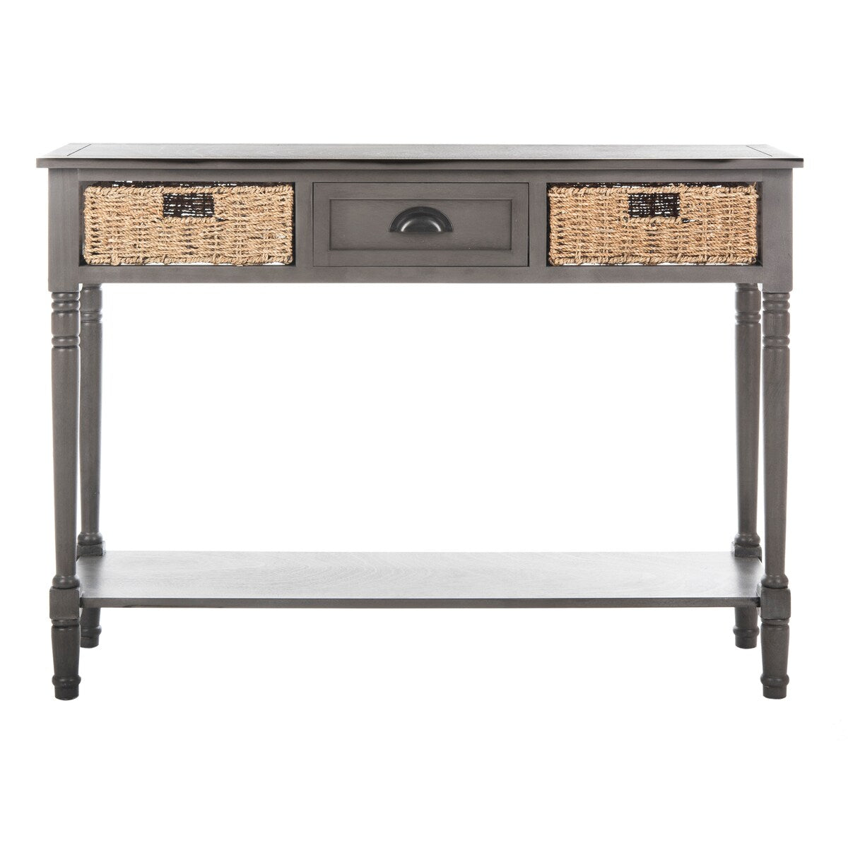 SAFAVIEH Edyth Grey Console - 44.5" x 13.4" x 31.5" - 45Wx13Dx32H