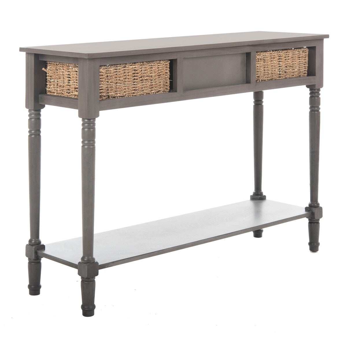 SAFAVIEH Edyth Grey Console - 44.5" x 13.4" x 31.5" - 45Wx13Dx32H