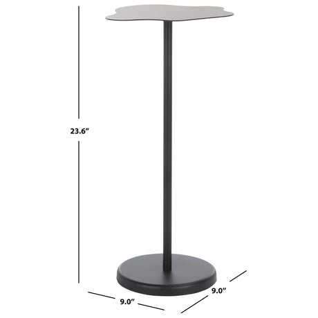 SAFAVIEH Effa Side Table - 9" W x 9" D x 24" H - 9Wx9Dx24H