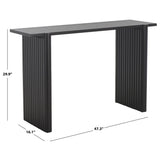 SAFAVIEH Eilika Console Table - 59" W x 15" D x 19" H - 47Wx16Dx30H