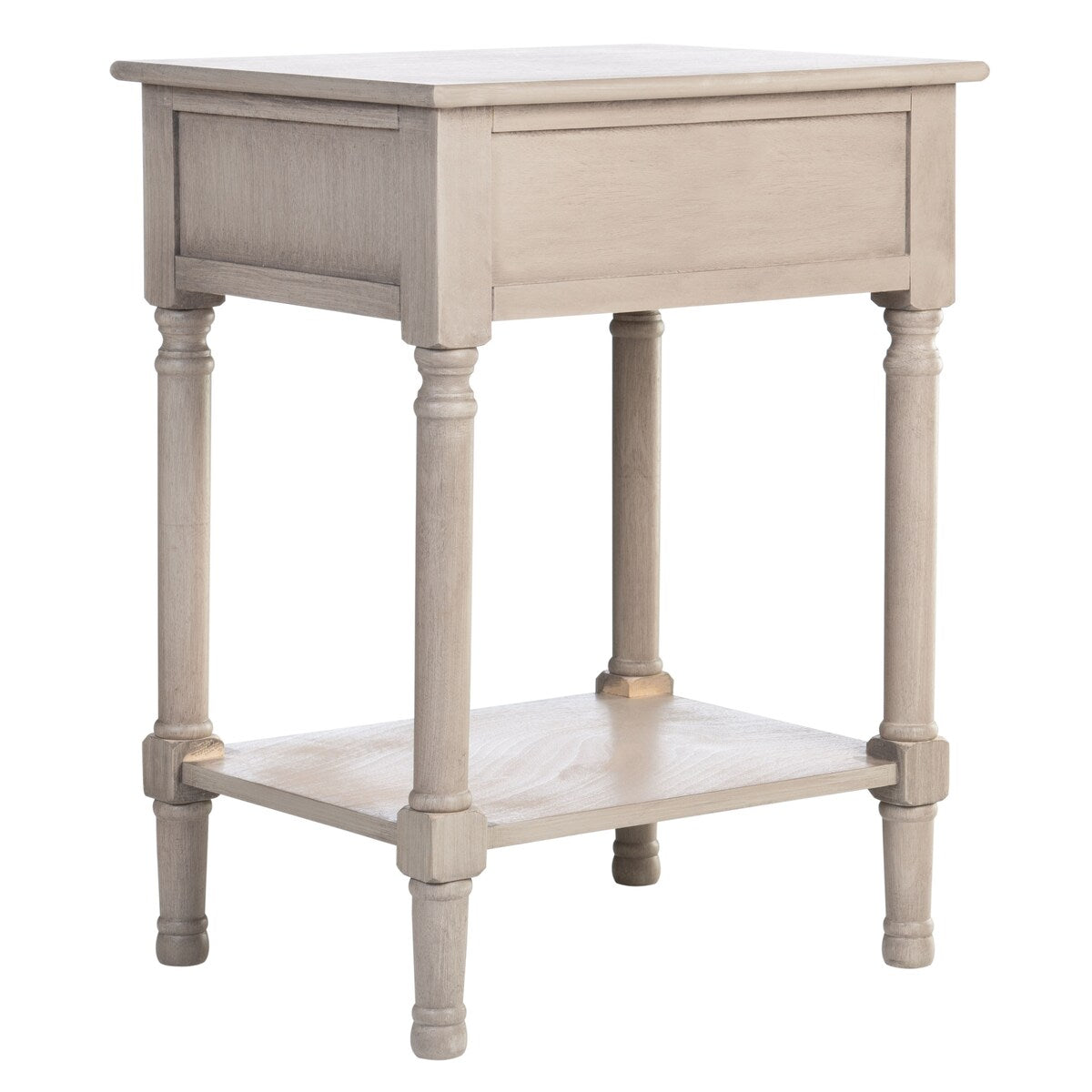 SAFAVIEH Eilish 1-Drawer 1-Shelf Accent Table - 19" W x 15.8" L x 26" H - 19Wx16Dx26H