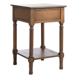 SAFAVIEH Eilish 1-Drawer 1-Shelf Accent Table - 19" W x 15.8" L x 26" H - 19Wx16Dx26H