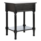 SAFAVIEH Eilish 1-Drawer 1-Shelf Accent Table - 19" W x 15.8" L x 26" H - 19Wx16Dx26H