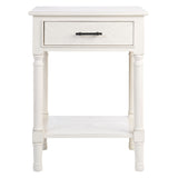 SAFAVIEH Eilish 1-Drawer 1-Shelf Accent Table - 19" W x 15.8" L x 26" H - 19Wx16Dx26H