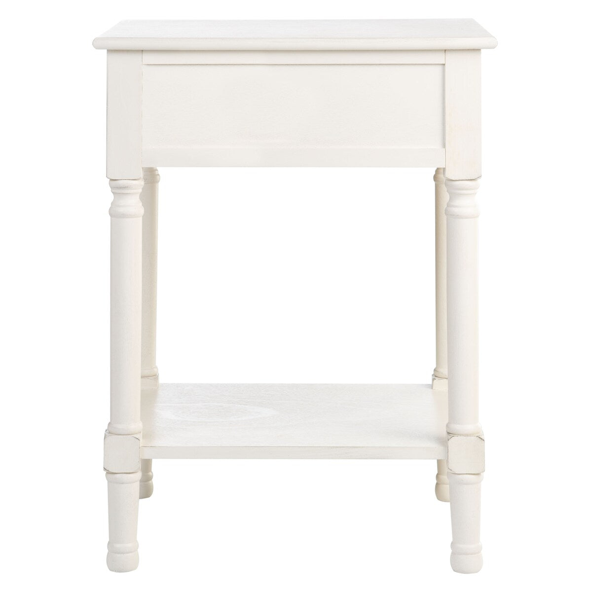 SAFAVIEH Eilish 1-Drawer 1-Shelf Accent Table - 19" W x 15.8" L x 26" H - 19Wx16Dx26H